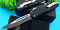 超强弹力刀单锋经典黑色伤齿龙直跳刀手工礼盒版经典神器缩头乌龟Ti X3211
