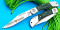 绿野仙踪柄惩罚者纪念版巴克露营大折刀913钢绿色行军刀实用巴克绿林刀s X3235